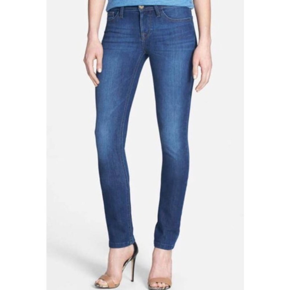 DL1961 Nicky mid-rise cigarette jeans in Waverly wash